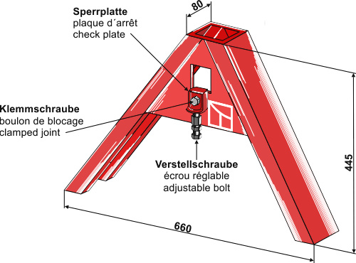 665-102 Gerätedreieck KAT0