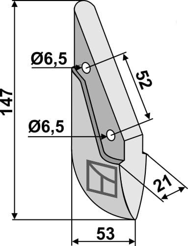BL29350 Säschar - passend zu Isaria 3877300