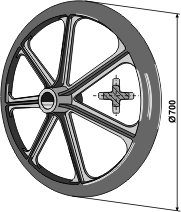 BL2978 Packerscheibe Ø700