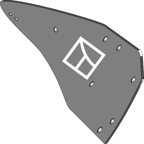 ET48846 Streichblech-Hinterteil W52B R - passend zu Lemken 3441240