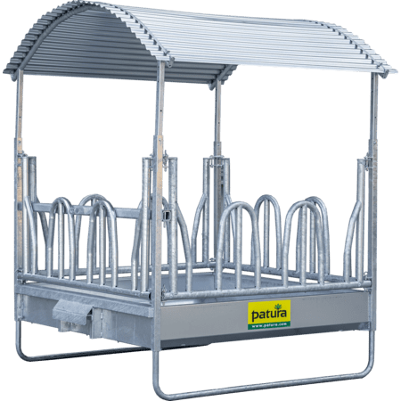 Patura Viereckraufe - mit Palisadenfressgittern BLP303530 Patura Viereckraufe - mit Palisadenfressgittern