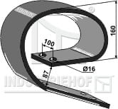 BL28816 Blattfeder - 150 x 12
