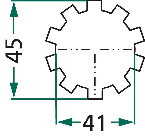 Mitnehmerscheibe 310 - passend zu Fendt F181100100012, Z181100100012 Mitnehmerscheibe 310 - passend zu Fendt F181100100012, Z181100100012