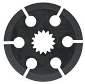 BL25671 Bremsscheibe Fußbremse
