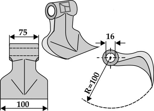 BL4016 Hammerschlegel - passend zu Dragone 3045/46