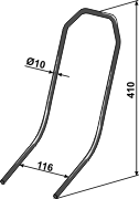 BL29208 Striegelzinken