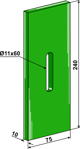 BL3174 Abstreifer - passend zu Landsberg 435.780