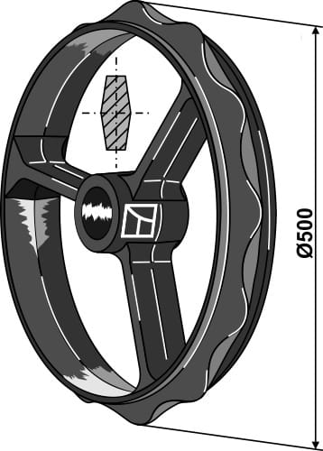 Cambridgering Ø500mm - passend zu Dal-Bo 15384 BL30229 Cambridgering Ø500mm - passend zu Dal-Bo 15384