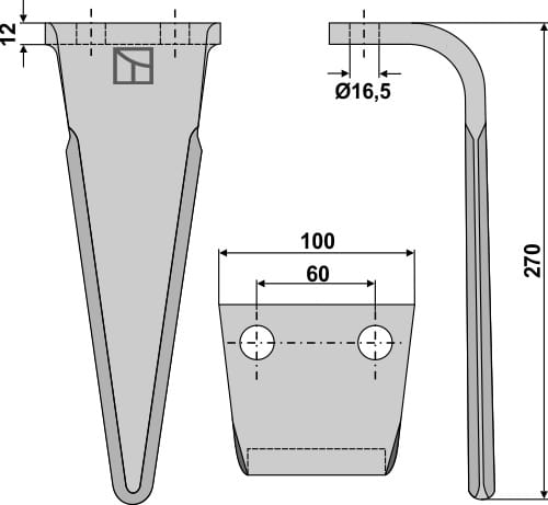 BL6173 Kreiseleggenzinken - passend zu Feraboli 7A48010 / Frost 04201