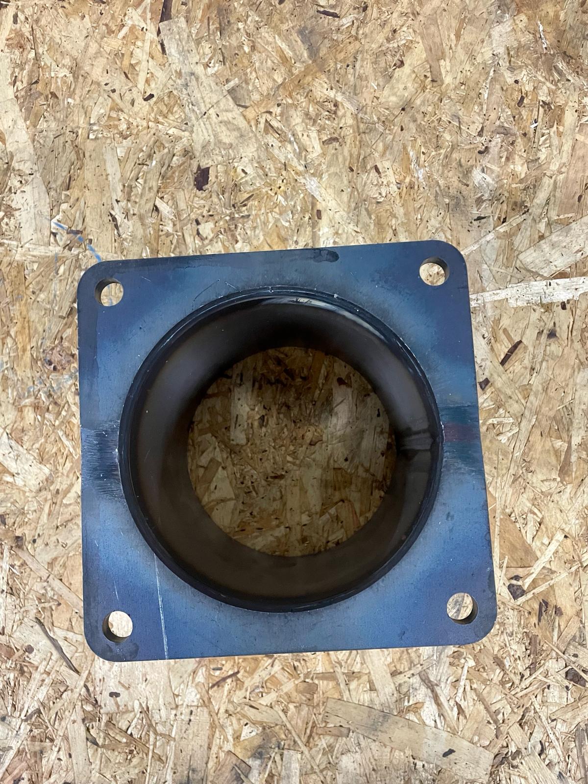 Flansch mit Rohrstutzen 200mm / 8" Flansch mit Rohrstutzen 200mm / 8"