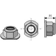 BL3030 51-1024 Bundmutter/Polystop