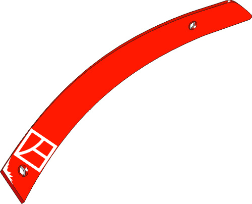 BL31039 Streichblech-Streifen L - passend zu Kuhn H0403210