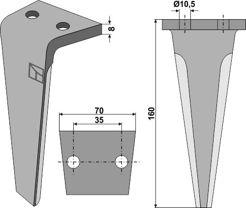 BL6059 Kreiseleggenzinken - passend zu Lipco 60000-1