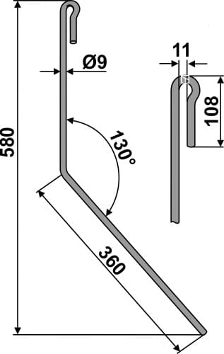 BL29054 Striegelzinken - passend zu Amazone 952459