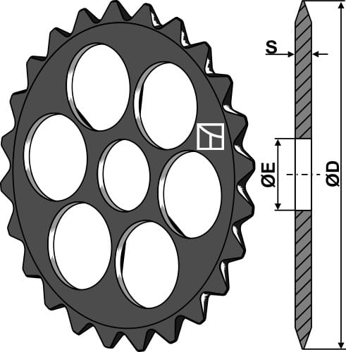 BL30213 Sternring Ø530mm - passend zu DalBo 15169