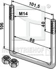BL28856 Bügelschraube - M14