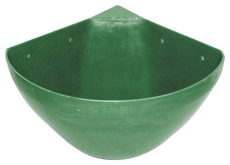 20563 Plastiktrog / Pferde Ecktrog - 16l