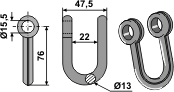 BL3551 Schäkel für Bomford