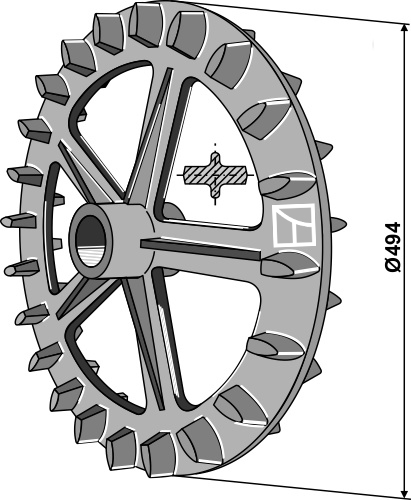 BL316-508 Crosskillring - Ø494mm