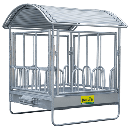 Patura Viereckraufe - mit Universal Fressgitter BLP303538 Patura Viereckraufe - mit Universal Fressgitter