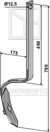 BL29264 Spurlockererzinken mit Schar