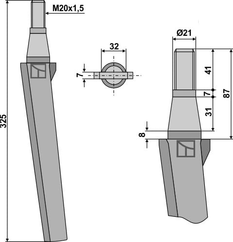 BL6175 Kreiseleggenzinken - passend Remac / Vigolo