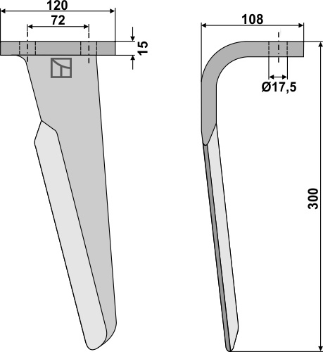 BL5845 Kreiseleggenzinken L - passend zu Celli 6226041