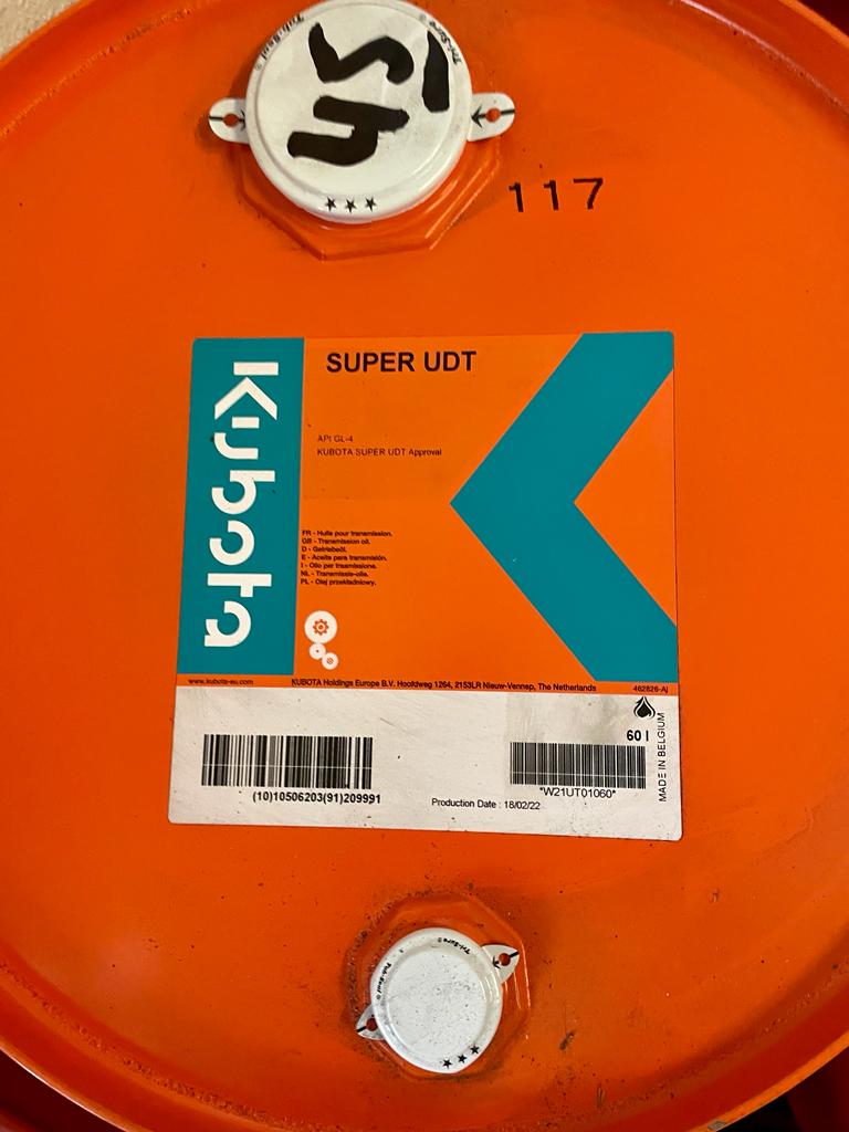 S002012 Getriebe-/ Hydrauliköl Kubota Super UDT - 60L