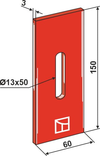 BL30267 Abstreiferblech für Packerwalzen