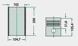 Kolbensatz komplett - passend zu Case J904166+A77733+A77727 Kolbensatz komplett - passend zu Case J904166+A77733+A77727