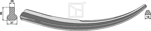 ET77457 SCHWEISSZINKEN 600mm