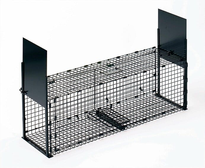 Tierfalle / Fuchsfalle / Lebendfalle klappbar - 100x30x34cm 70937 Tierfalle / Fuchsfalle / Lebendfalle klappbar - 100x30x34cm