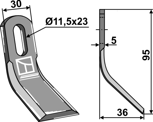 BL28067 Y-Messer - passend zu Hermes