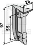 BL29330 Metall-Säscharkeil