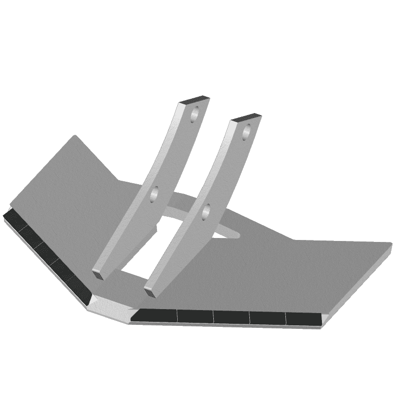 AC Flügelschar Hartmetall - passend zu Kverneland A133204701 BL40020 AC Flügelschar Hartmetall - passend zu Kverneland A133204701