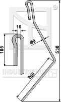 BL29060 Striegelzinken - Aussen rechts