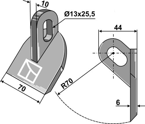 BL27848 Hammerschlegel - passend zu Müthing	MU4 Lang