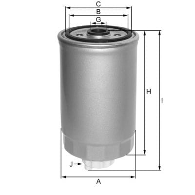 BLZP3258FMB FIL Filter ZP3258FMB Kraftstofffilter SpinOn
