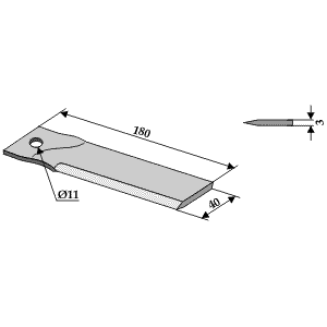BL4322 Häckslermesser 634-REK-02