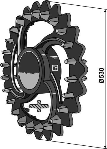 Crosskillring Ø530mm - passend zu Dalbo 18102 BL30249 Crosskillring Ø530mm - passend zu Dalbo 18102