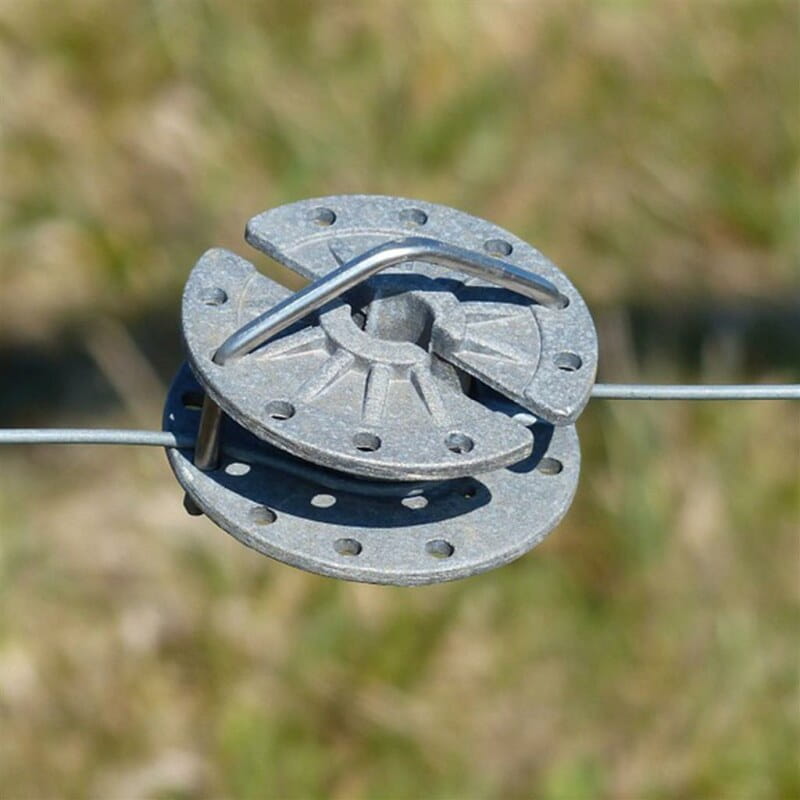 Weidezaunspanner drehbar - Draht/Litze/Seil