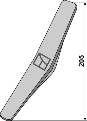 BL6129 Aufschweißspitze - passend zu Amazone 6308100