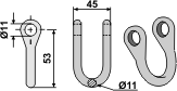 BL3577 Schäkel für Carroy et Giraudon