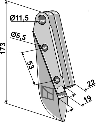 BL29363 Drillschar / Säschar - passend zu Lemken Eurodrill - 3378100