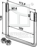 BL28858 Bügelschraube - M14
