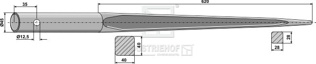 BL29476 Spitzer Zinken