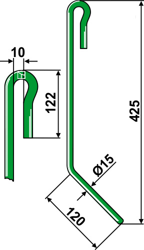 BL29064 Striegelzinken - passend zu Amazone 959336