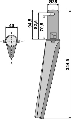 BL6157 Kreiseleggenzinken - passend zu Krone 4904372