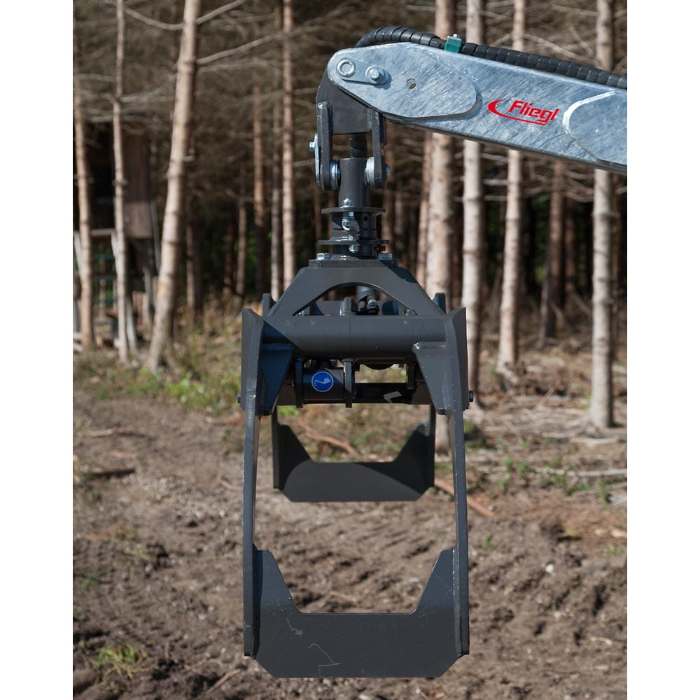 Fliegl Rückezange hydraulisch - KAT 2