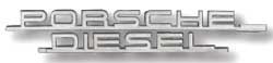 Schriftzug Porsche Diesel